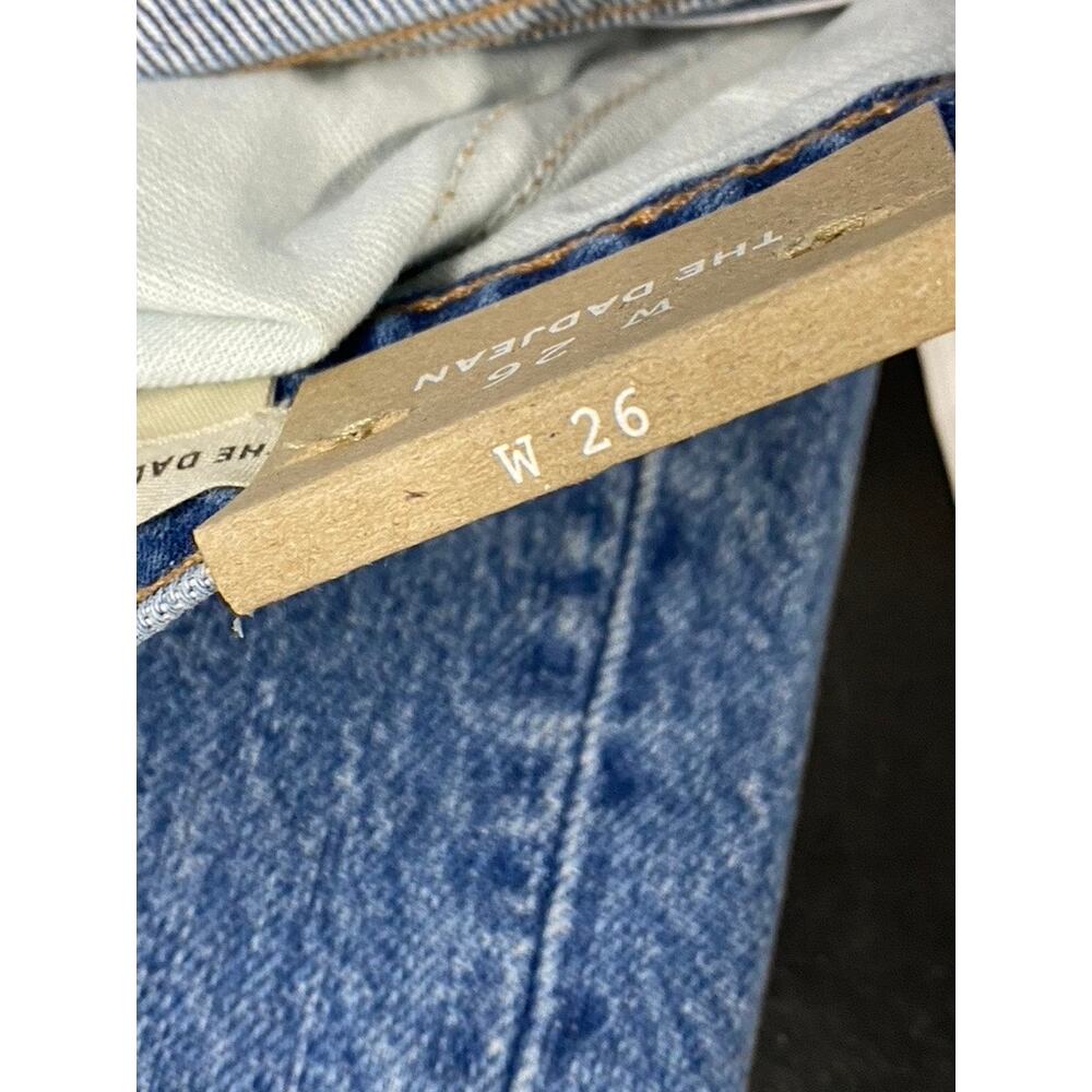 MADEWELL Women's Brockport Wash Low-Rise Distressed The Dad Jeans SZ 26 - Picture 12 of 14
